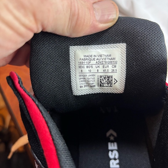 ADULTS' CONVERSE CHUCK TAYLOR ALL STAR HIGH STREET HI SNEAKERS - Picture 8 of 9